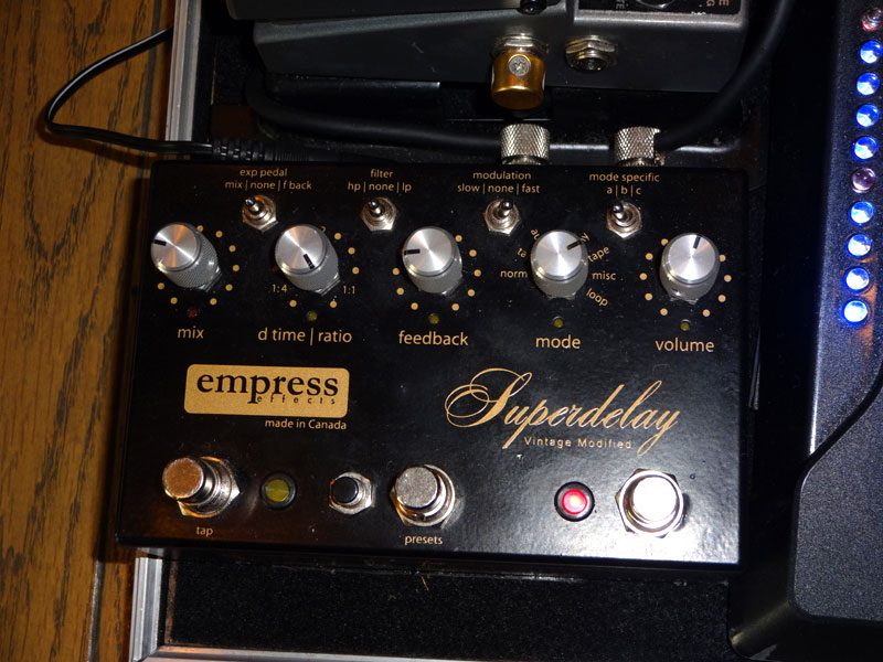 Empress Effects | Vintage Modified Superdelay 高音質・高性能・超